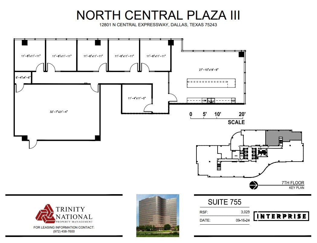 12801 N Central Expy, Dallas, TX à louer Plan d’étage– Image 1 sur 1