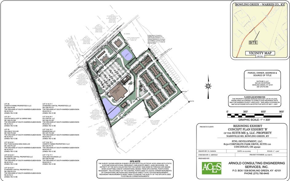6698 Nashville Rd, Bowling Green, KY à vendre - Plan de site – Image 3 sur 12