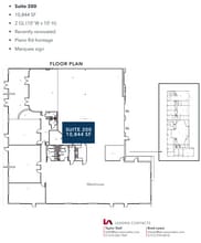 11550 Plano Rd, Dallas, TX à louer Plan d’étage– Image 1 sur 1