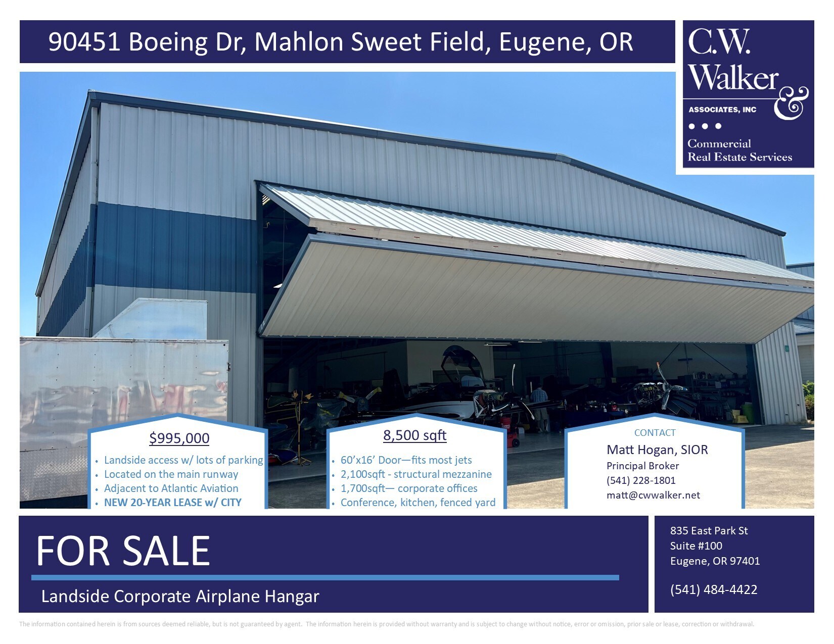 90451 Boeing Dr, Eugene, OR à vendre Photo de l’immeuble– Image 1 sur 7