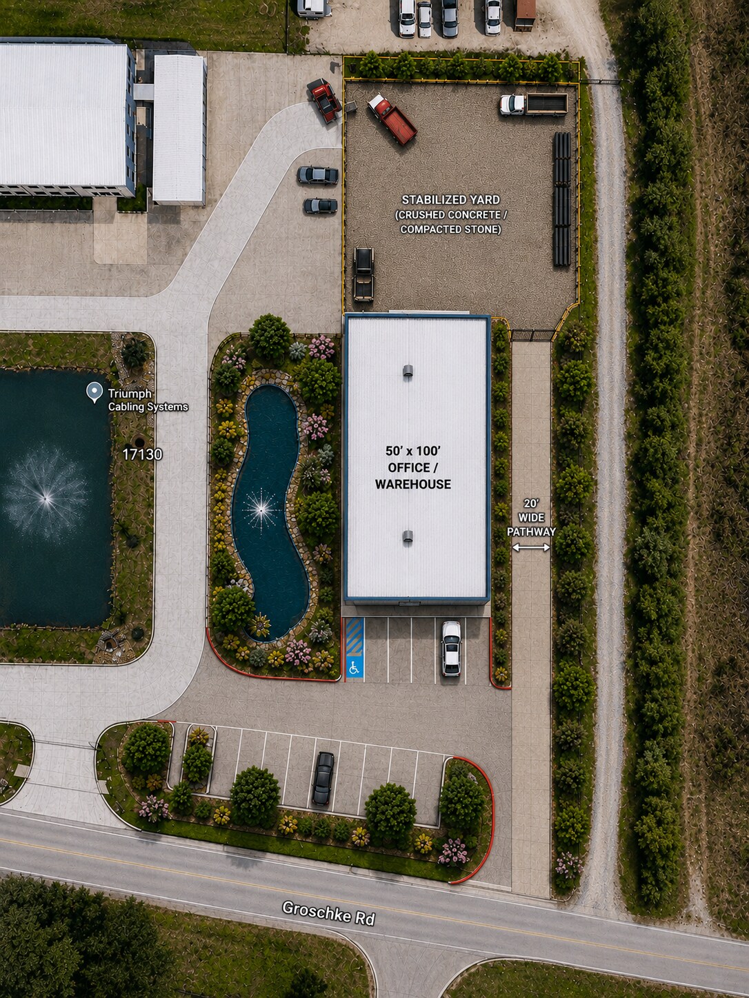 17130 Groeschke Rd, Houston, TX à louer Photo de l’immeuble– Image 1 sur 2