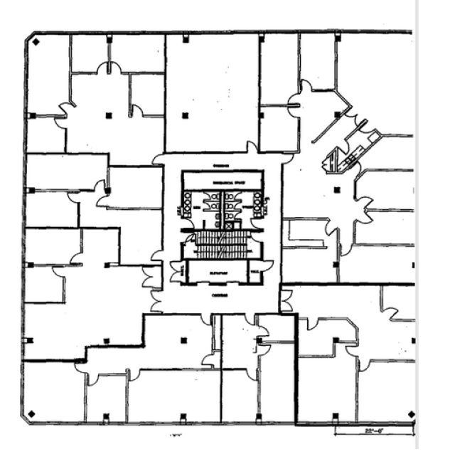 6299 Airport Rd, Mississauga, ON à louer Plan d’étage– Image 1 sur 1