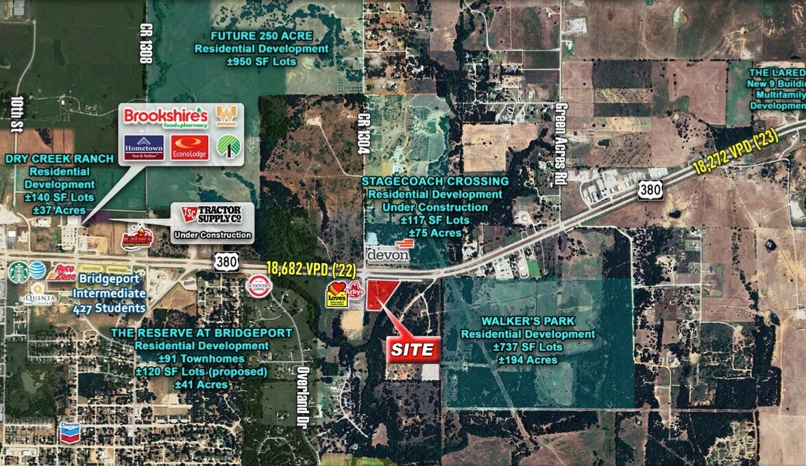 SEC of US-380 & CR-1034, Bridgeport, TX à vendre Photo de l’immeuble– Image 1 sur 9