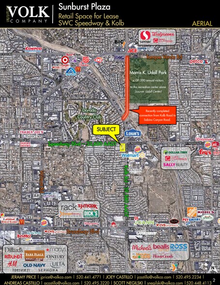 7074-7082 E Speedway Blvd, Tucson, AZ à louer - Aérien – Image 2 sur 9