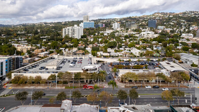 8951 Santa Monica Blvd, West Hollywood, CA - VUE AÉRIENNE  vue de carte