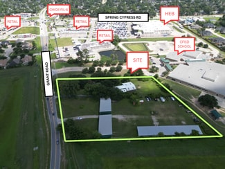Plus de détails pour 14211 Grant Rd, Cypress, TX - Terrain à vendre