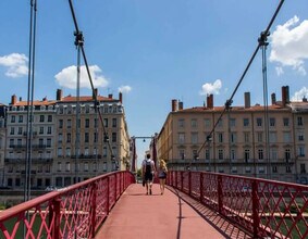 Lyon - VUE AÉRIENNE  vue de carte