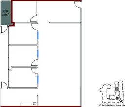 20 Fairbanks, Irvine, CA à louer Plan d’étage– Image 1 sur 1