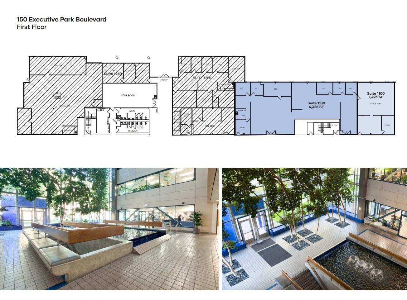 150 Executive Park Blvd, San Francisco, CA à louer Plan d’étage– Image 1 sur 1