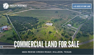 Plus de détails pour 4824 Reese Creek Rd, Killeen, TX - Terrain à vendre