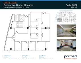 5120 Woodway Dr, Houston, TX à louer Plan de site– Image 1 sur 1