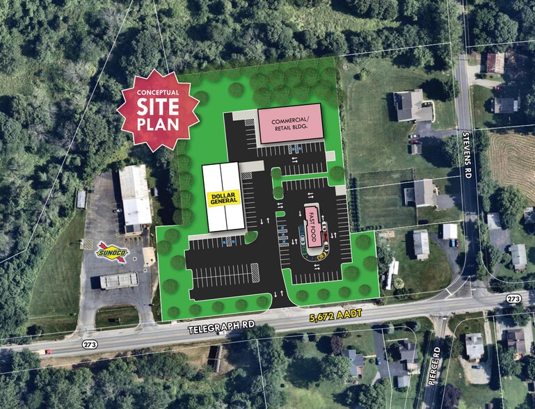 401 Telegraph Rd, Rising Sun, MD à vendre - Aérien – Image 2 sur 3