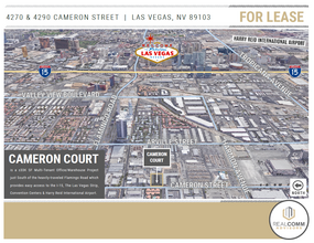 4290 Cameron St, Las Vegas, NV - VUE AÉRIENNE  vue de carte
