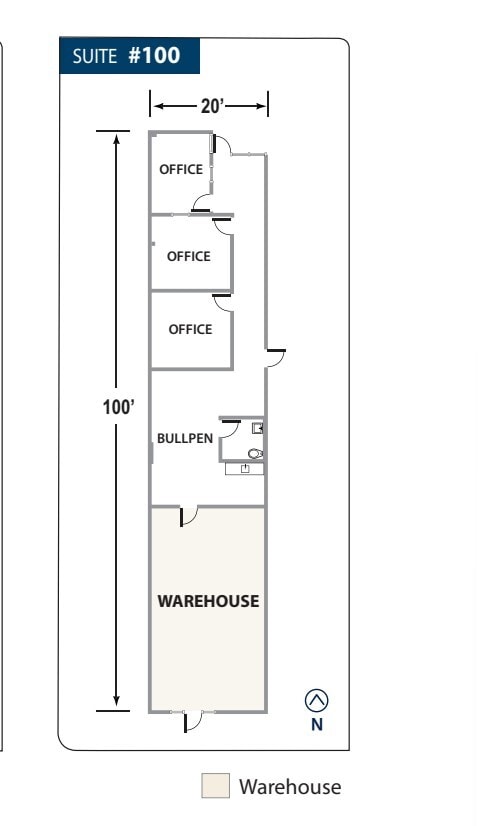 1950 E 220th St, Carson, CA à louer Plan d’étage– Image 1 sur 1