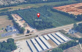 Plus de détails pour 11 Acres Hwy 72 E next to rapidly growing area, Huntsville, AL - Terrain à vendre