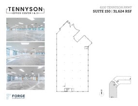 6100 Tennyson Pky, Plano, TX à louer Plan d’étage– Image 2 sur 15