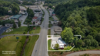 851 Highway 441 S, Clayton, GA - Vue aérienne vue de carte - Image1
