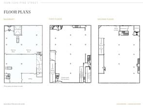 1528-1540 Pine St, San Francisco, CA à louer Plan d’étage– Image 1 sur 2
