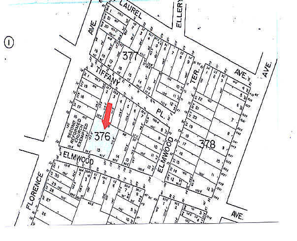 122 Elmwood Ave, Irvington, NJ à vendre - Plan cadastral – Image 2 sur 2