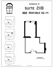 219 Dufferin St, Toronto, ON à louer Plan d’étage– Image 1 sur 1