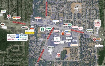 2745 W Ridge Rd, Rochester, NY - Vue aérienne  vue de carte