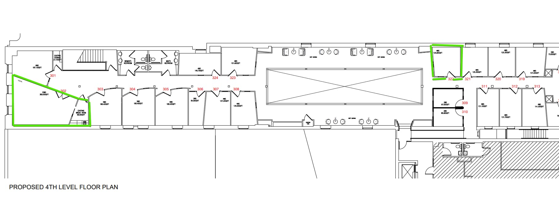 47-49 N Christian St, Lancaster, PA à louer Plan d’étage– Image 1 sur 1