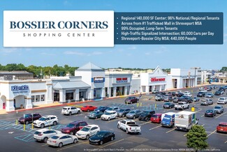 Plus de détails pour Bossier Corners Shopping Center – Local commercial à vendre, Bossier City, LA