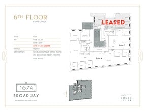 1674 Broadway, New York, NY à louer Plan de site– Image 1 sur 2