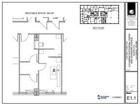 4660 Kenmore Ave, Alexandria, VA à louer Plan d’étage– Image 1 sur 1