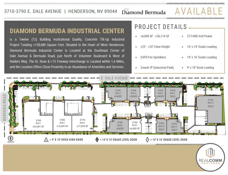 3710 E Dale Ave, Henderson, NV à louer - Photo de l’immeuble – Image 2 sur 5