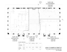6301 Campus Circle Dr E, Irving, TX à louer Plan de site– Image 1 sur 1