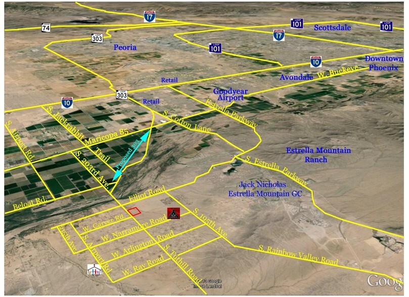 S Tuthill Rd & W Cheyenne Rd, Maricopa County, AZ à vendre - Aérien – Image 2 sur 6