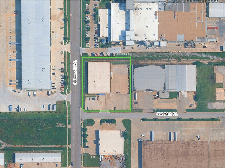 7933 SW 34th St, Oklahoma City, OK à louer - Aérien – Image 3 sur 4