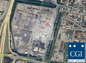 Le Pont-de-Claix - VUE AÉRIENNE vue de carte