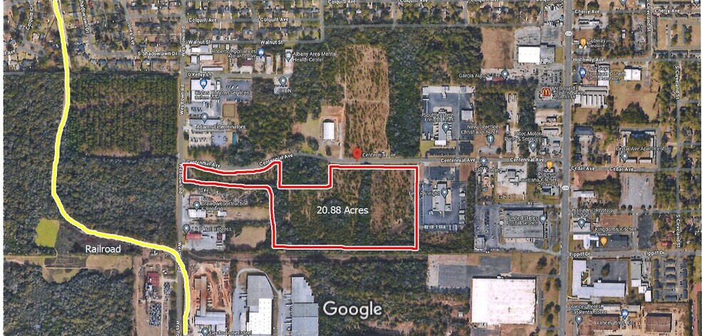 0 Centennial Ave, Albany, GA à vendre - Plan cadastral – Image 3 sur 4