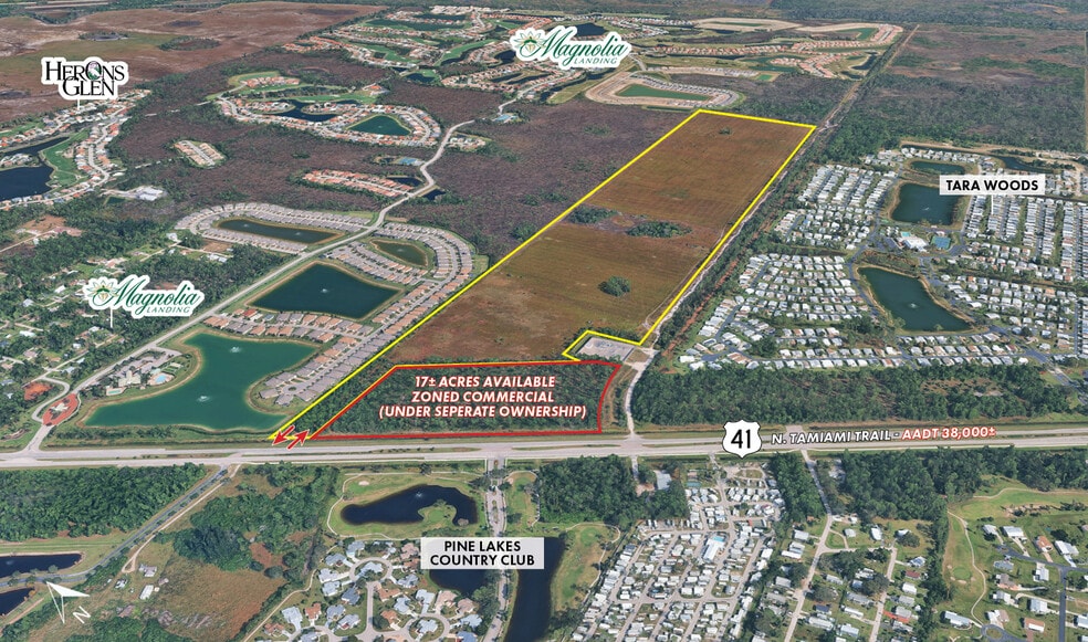 N. Tamiami Trail, North Fort Myers, FL à vendre - Aérien – Image 3 sur 6