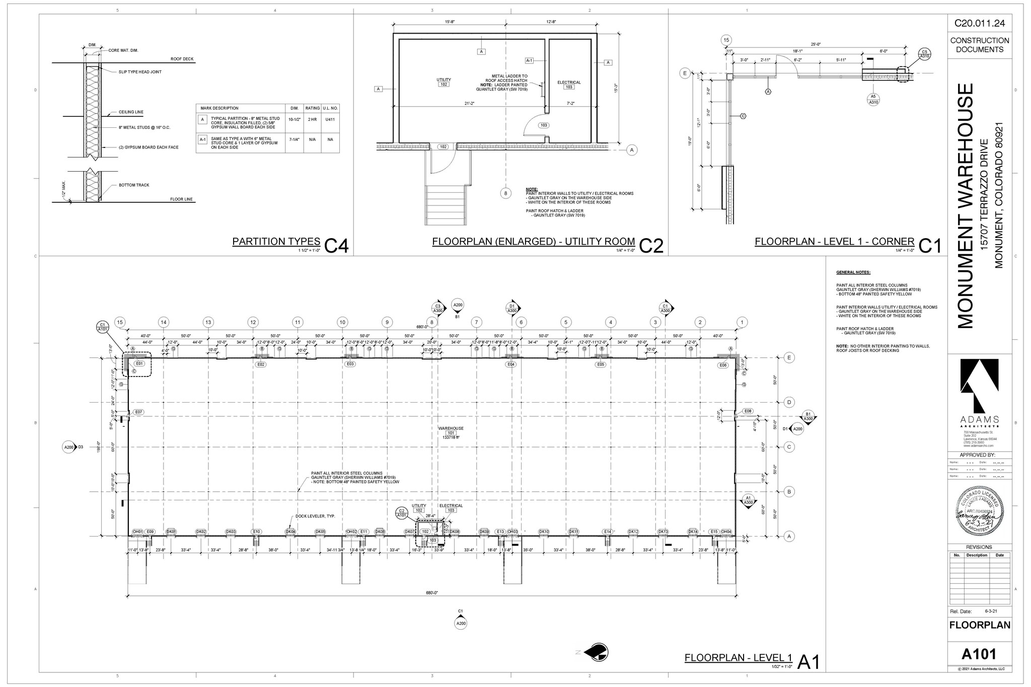 15707 Terrazzo dr, Colorado Springs, CO à louer Plan d’étage– Image 1 sur 1