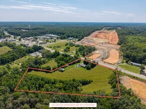 2161 Fairview Blvd, Fairview, TN - Vue aérienne vue de carte