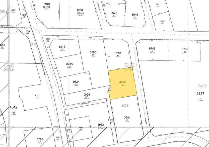 110 Banks Dr, Chapel Hill, NC à louer - Plan cadastral – Image 2 sur 2