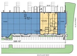8272 El Rio St, Houston, TX à louer Plan d’étage– Image 1 sur 1