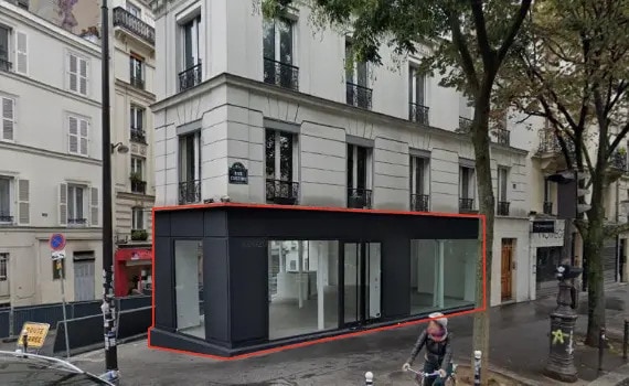 Local commercial dans Paris à louer - Photo de l’immeuble – Image 2 sur 2
