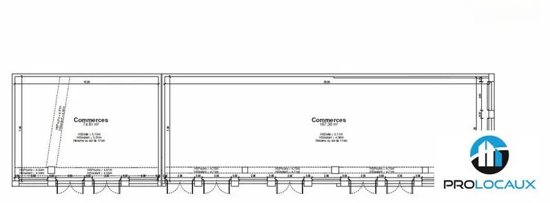 Local commercial dans Le Pont-de-Claix à vendre - Plan d’étage – Image 2 sur 5