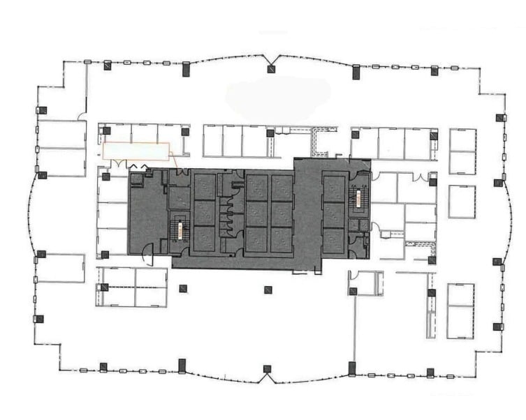 1800 Av McGill College, Montréal, QC à louer Plan d’étage– Image 1 sur 1