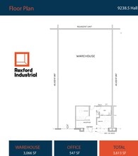 9220-9268 1/2 Hall Rd, Downey, CA à louer Plan d’étage– Image 1 sur 1
