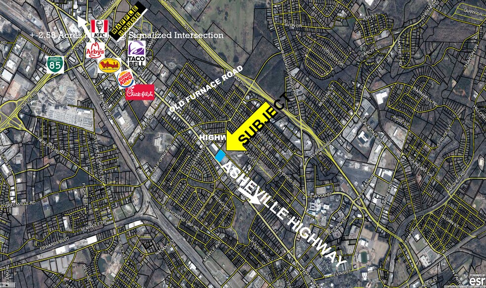 1095 Asheville Hwy, Spartanburg, SC à louer - Photo de l’immeuble – Image 2 sur 3