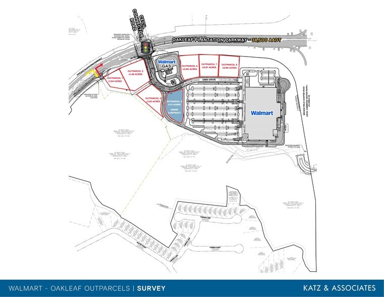 SWC Oakleaf Plantation Pky & Cecile Commerce Center Pk, Jacksonville, FL à louer - Photo de l’immeuble – Image 2 sur 4