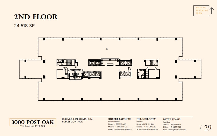 3000 Post Oak Blvd, Houston, TX à louer Plan d’étage– Image 1 sur 1