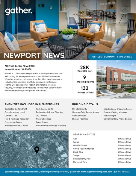 700 Tech Center Pky, Newport News, VA à louer - Photo de l’immeuble – Image 3 sur 29