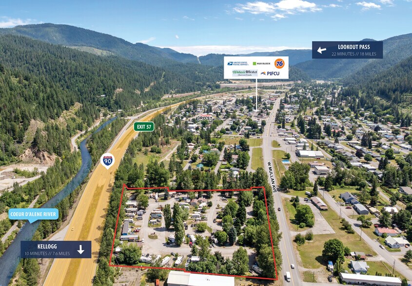 300 Mullan Ave, Osburn, ID à vendre - Photo de l’immeuble – Image 2 sur 15