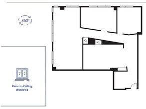 477 Richmond St W, Toronto, ON à louer Plan d’étage– Image 1 sur 1
